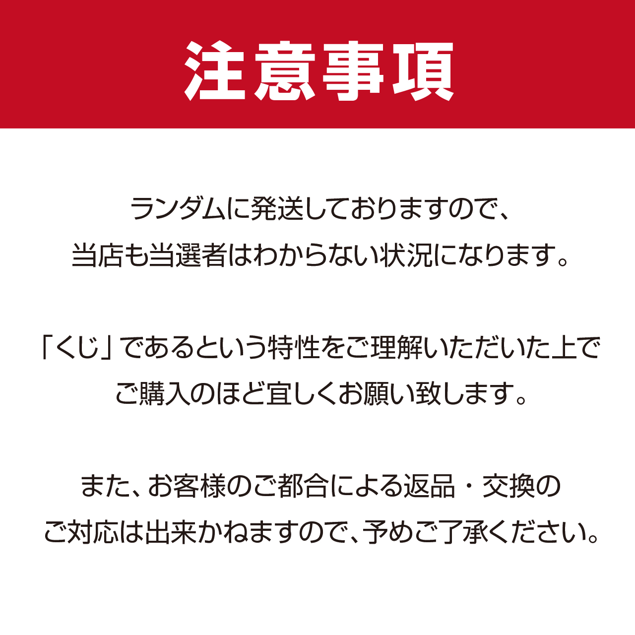 くじ説明